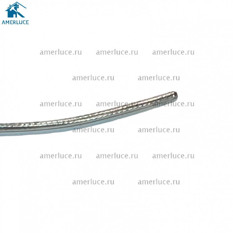 Провод круглый для люстры 2х0,35 D=2,95 mm прозрачный, тефлон, Arditi