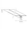 Шинопровод встраиваемый Lightstar Linea 506317