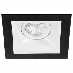Комплект из светильника и рамки Lightstar Domino Quadro (214517+214506) D51706