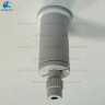 Зажим цанговый (фиксатор) троса с держателем M10x1 белый