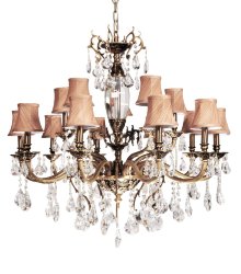 Подвесная люстра Lumina Deco Lussinare LDP 9236-15