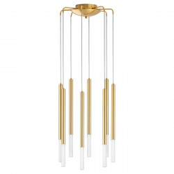Комплект с подвесной люстрой Lightstar Tubo (574733+747143 (8шт) L8T747143