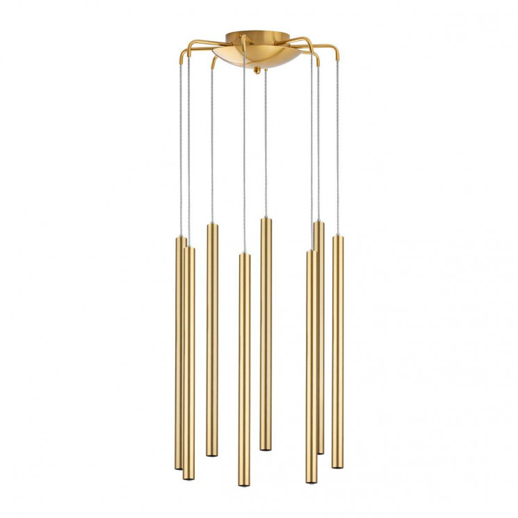Комплект с подвесной люстрой Lightstar Tubo (574733+747233 (8шт) L8T747233
