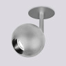 Встраиваемый светодиодный спот Elektrostandard Ball 9926 LED 12W 4200K серебро a053739