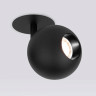 Встраиваемый светодиодный спот Elektrostandard Ball 9926 LED 12W 4200K черный a053738