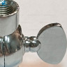 Поворотный переходник для светильника с резьбой M10x1 цвет хром