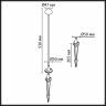 Уличный светильник Odeon Light Nature 7122/4GL