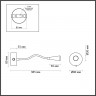 Бра Odeon Light Hightech Odds 4254/3WL