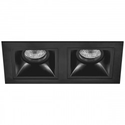 Комплект из светильников и рамки Lightstar Domino Quadro (214527+214507+214507) D5270707