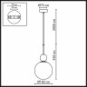 Подвесной светильник Odeon Light Lolla Midcent 4359/1A
