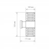 Уличный настенный светильник Elektrostandard 1407 Techno a032621