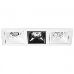 Комплект из светильников и рамки Lightstar Domino Quadro (214536+214506+214507+214506) D536060706