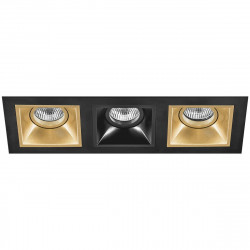 Комплект из светильников и рамки Lightstar Domino Quadro (214537+214503+214507+214503) D537030703