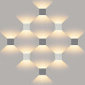 Уличный настенный светодиодный светильник Elektrostandard 1548 Techno LED Winner белый a038412