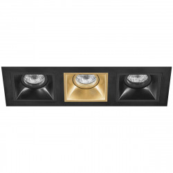 Комплект из светильников и рамки Lightstar Domino Quadro (214537+214507+214503+214507) D537070307