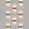 Уличный настенный светодиодный светильник Elektrostandard 1551 Techno LED Twinky Trio a038417