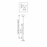 Комплект с подвесным светильником Lightstar Tubo (747233+574702) LT7472332