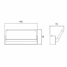 Настенный светильник Vele Luce Forza VL8283W11