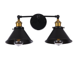 Бра Lumina Deco Gubi Duo LDW B018-2 BK