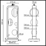 Ландшафтный светильник ODEON LIGHT NATURE 5434/3FB