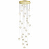 Подвесная светодиодная люстра Odeon Light Crystal 5008/120L