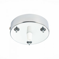 Потолочное крепление на 3 лампы круглое хром ST Luce SL1 SL001.103.03