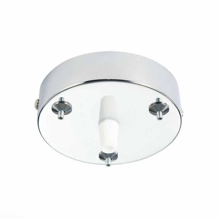 Потолочное крепление на 3 лампы круглое хром ST Luce SL1 SL001.103.03