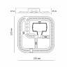 Светодиодный модуль Novotech POLO 48Вт SMART 357792