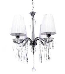 Подвесная люстра Lumina Deco Alessia LDP 1726-4 CHR