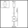 Подвесной светильник Odeon Light Feliz L-Vision 6685/7L