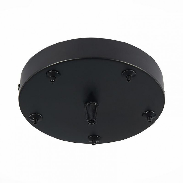 Потолочное крепление на 5 ламп круглое черный ST Luce SL1 SL001.403.05