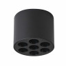 Светильник потолочный 6W 470LM 4000K, черный Guarda Lightstar 080647