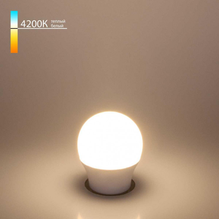 Лампа светодиодная Elektrostandard E27 7W 4200K матовая a048663