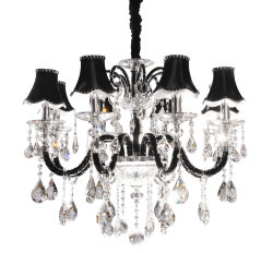Подвесная люстра Lumina Deco Denica LDP 66249-8 BK