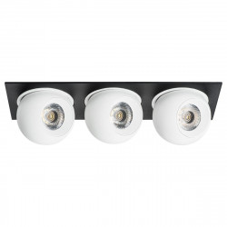 Комплект из светильника и рамки Lightstar Intero Ball (217537+217064+217064+217064) i537646464