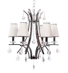 Подвесная люстра Lumina Deco Glamour LDP 66247-6 WT+CHR