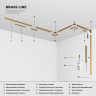 Шинопровод накладной Elektrostandard Brass Line 85227/00 a072146