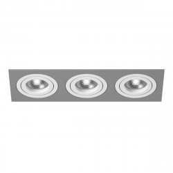 Комплект из светильника и рамки Lightstar Intero 16 (217539+217606+217606+217606) i539060606
