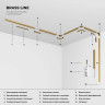 Трековый светильник Elektrostandard Brass Line a071846
