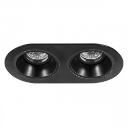 Комплект из светильников и рамки Lightstar Domino Round (214657+214607+214607) D6570707