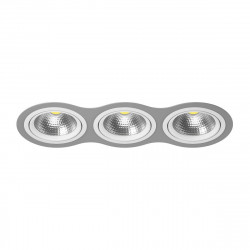Комплект из светильника и рамки Lightstar Intero 111 (217939+217906+217906+217906) i939060606