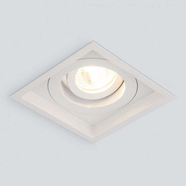 Встраиваемый светильник Elektrostandard 1071/1 MR16 WH белый a036503