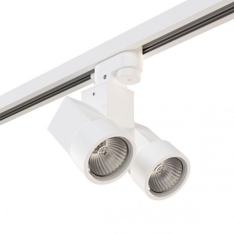 Комплект с трековым светильником Lightstar Illumo X2 (592026+051036) A1T051036
