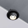 Встраиваемый светодиодный светильник Elektrostandard Conner 25086/LED 8W 4000K черный a063992
