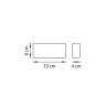 Настенный светодиодный светильник Lightstar Fiume 810517CCT