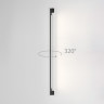 Уличный настенный светодиодный cветильник Elektrostandard Argos 35121/D черный a069887